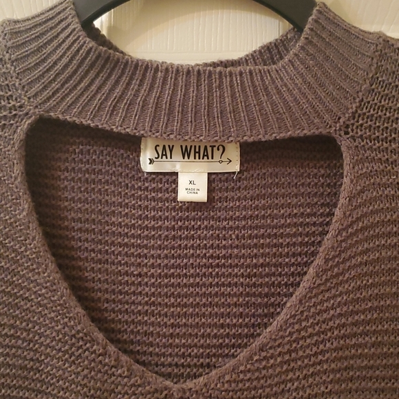 Cable Knit Sweater Dress Olive green XL - Picture 8 of 13